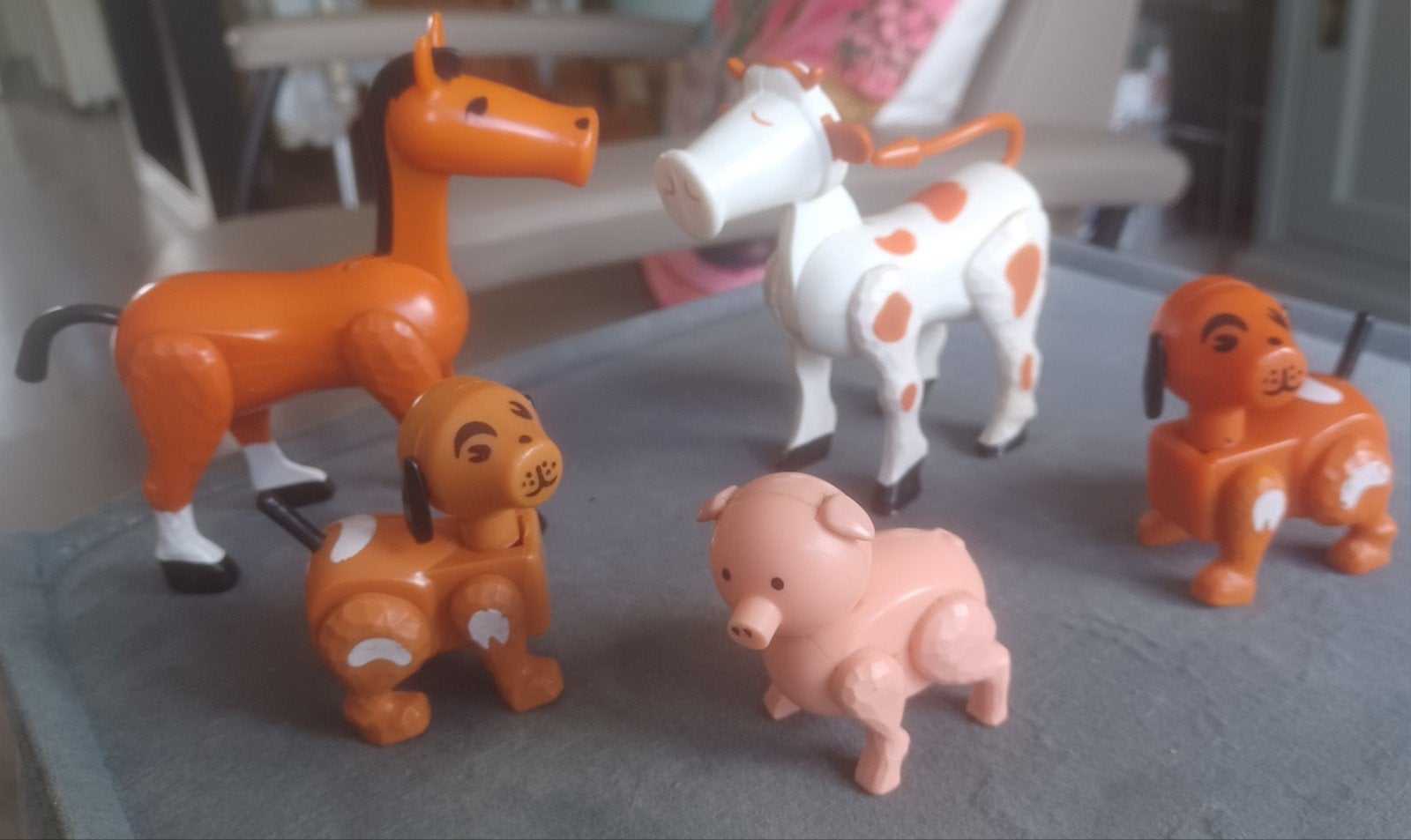 Vintage Fisher Price boerderij dieren Hong Kong, Kinderen en Baby's, Speelgoed | Fisher-Price, Ophalen of Verzenden, Gebruikt