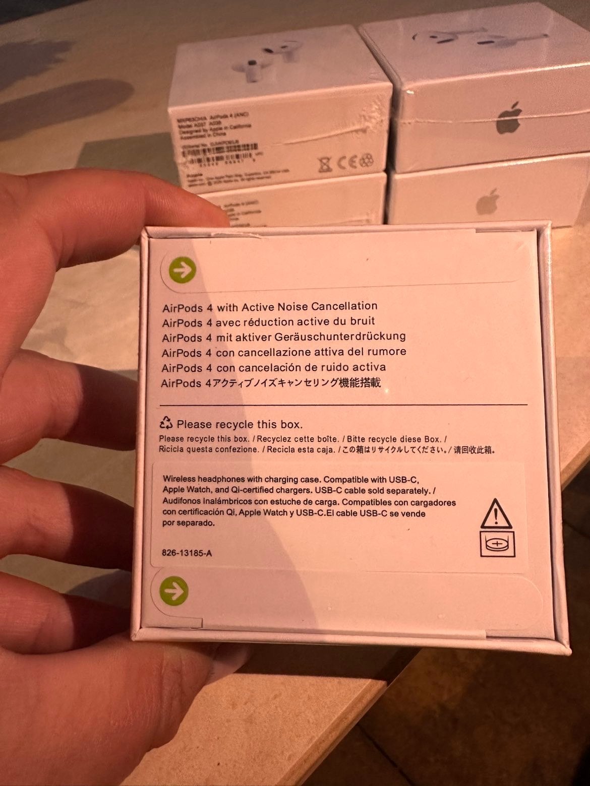 Apple AirPods 4 met Active Noise Cancellation (Nieuw), In-ear, Bluetooth, Nieuw, Ophalen of Verzenden