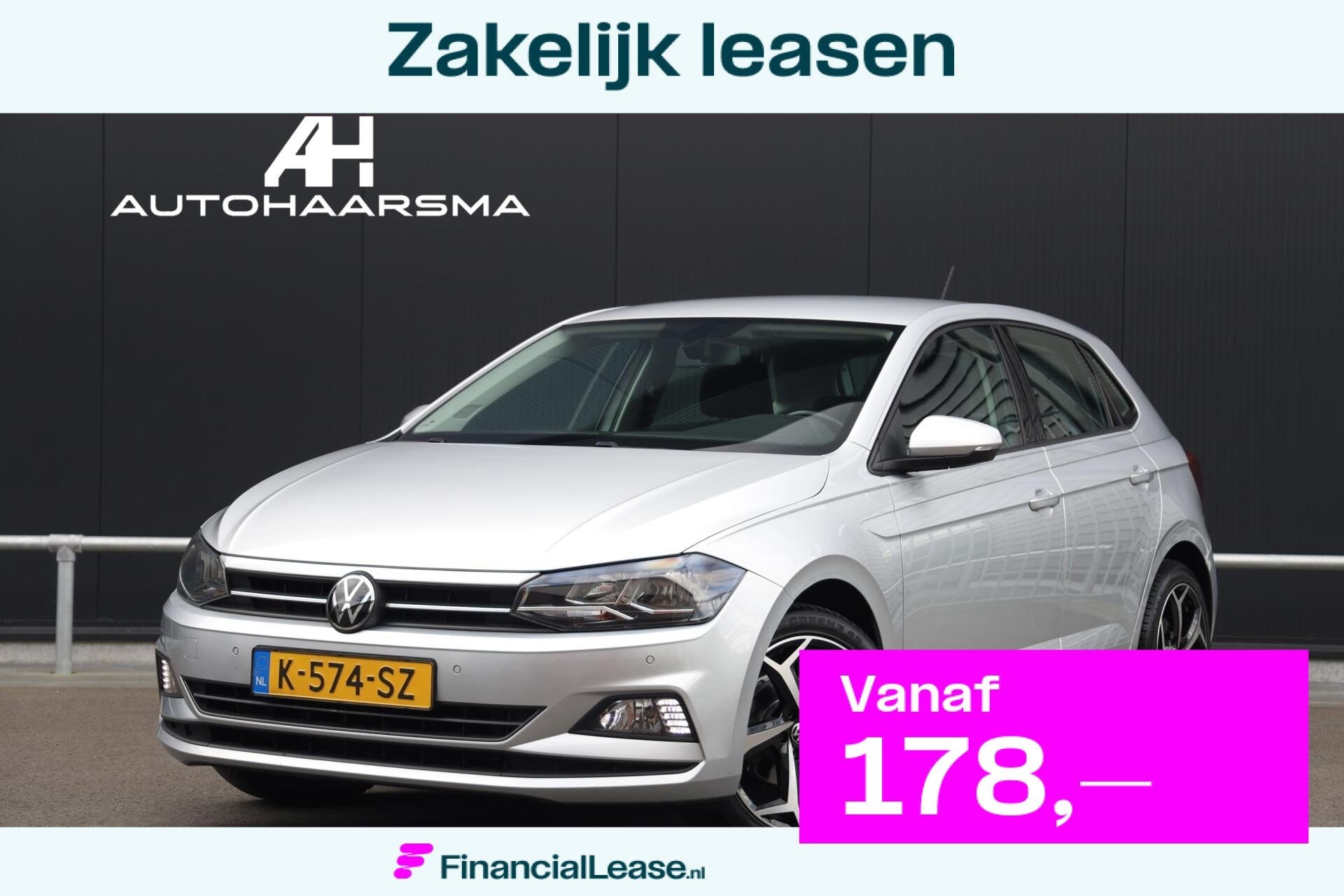 Volkswagen Polo 1.0 TSI 95pk Comfortline Business Navi Clima, Voorwielaandrijving, Gebruikt, Origineel Nederlands, Bedrijf
