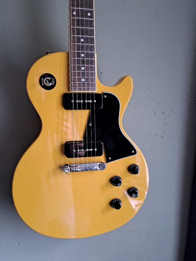 Les Paul special IBG TV Yellow (Epiphone), Muziek en Instrumenten, Snaarinstrumenten | Gitaren | Elektrisch, Ophalen, Zo goed als nieuw