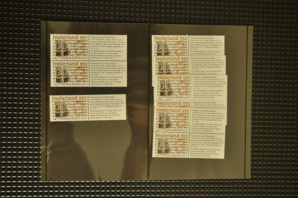 NVPH 1131 4 x blokje van 4, 1 x blokje van 2, Ophalen of Verzenden, Na 1940, Postfris