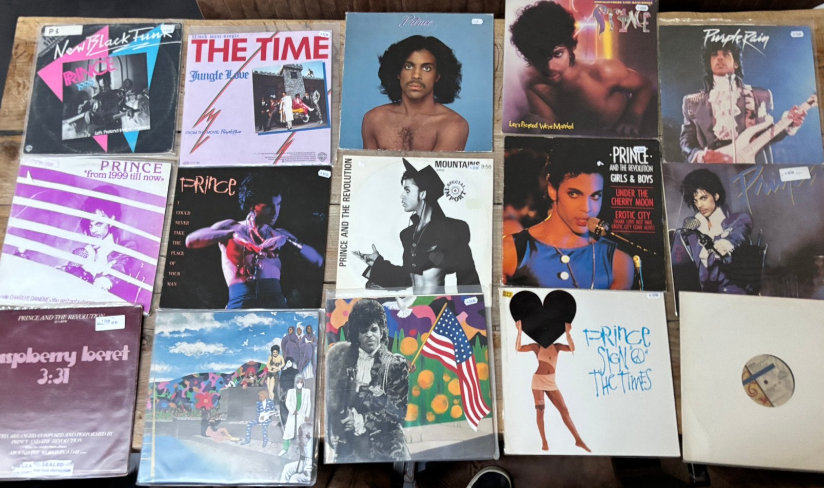 Prince 15x vinyl partij, Ophalen, Zo goed als nieuw