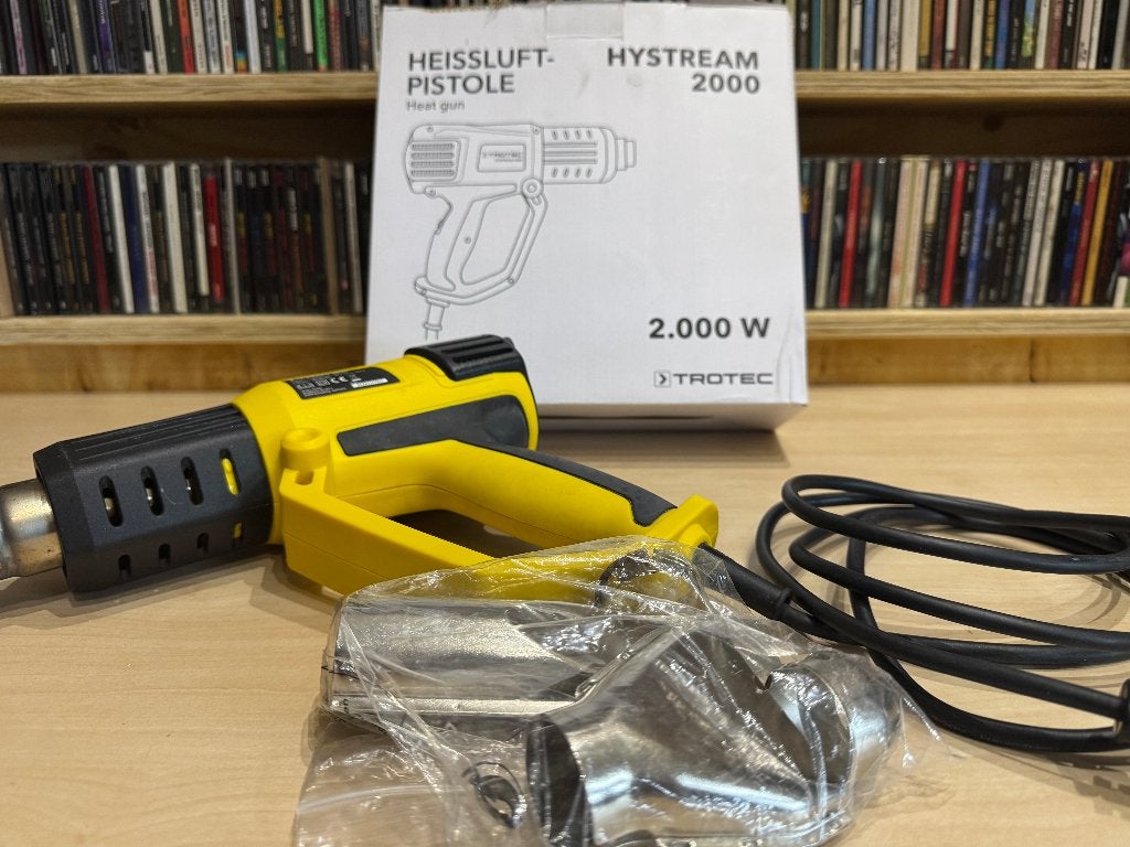 ✅ Trotec Heteluchtpistool HyStream 2000W - Heat Gun, Ophalen of Verzenden, Nieuw, Overige typen