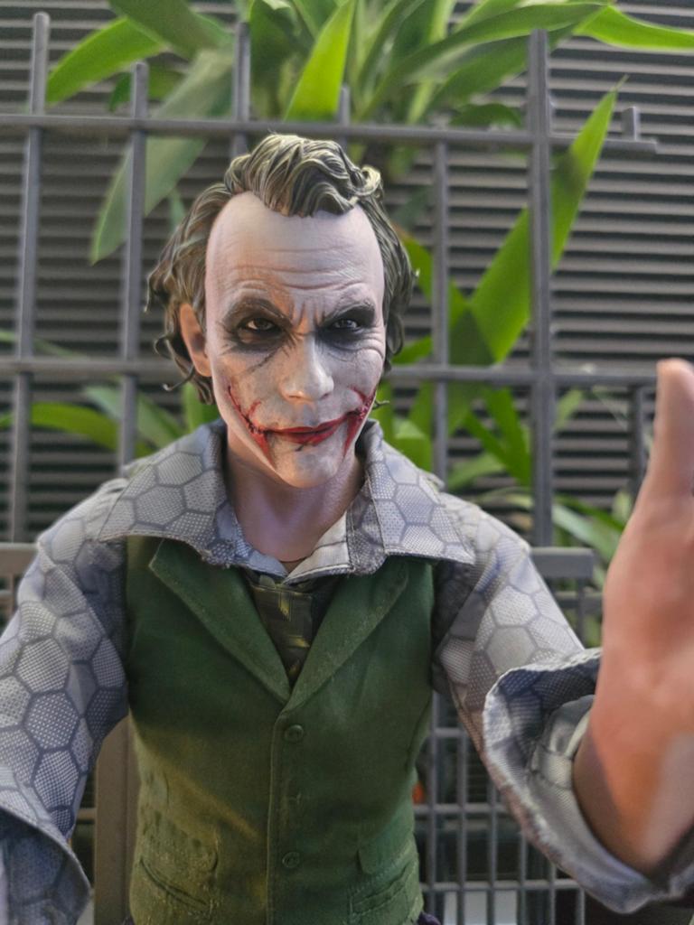 Sideshow The Joker LE (Heath Ledger) met extra armen, Verzamelen, Beelden en Beeldjes, Ophalen of Verzenden, Zo goed als nieuw