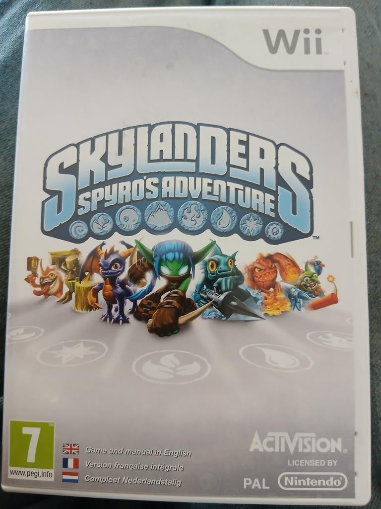 Skylanders Spyro's Adventure Wii, Spelcomputers en Games, Games | Nintendo Wii, Zo goed als nieuw, Avontuur en Actie, 1 speler