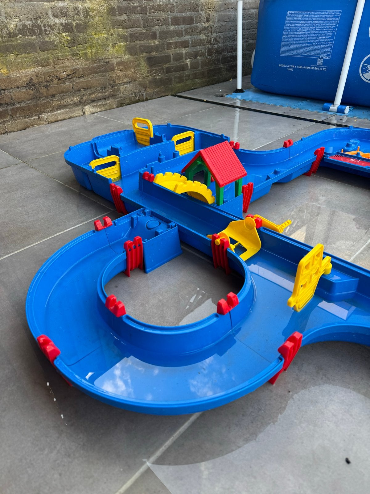 Aqua Play waterbaan - Grote baan in goede staat, Ophalen of Verzenden, Gebruikt