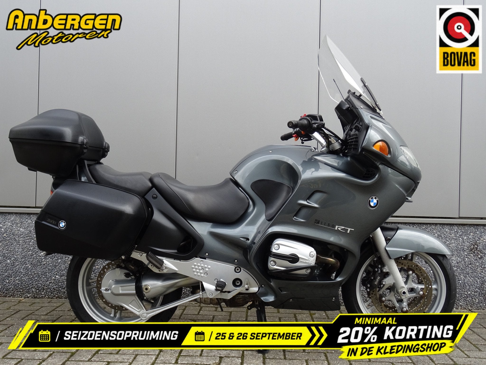 BMW R 1150 RT (bj 2003), Motoren, 1150 cc, Toermotor, Gebruikt, Bedrijf