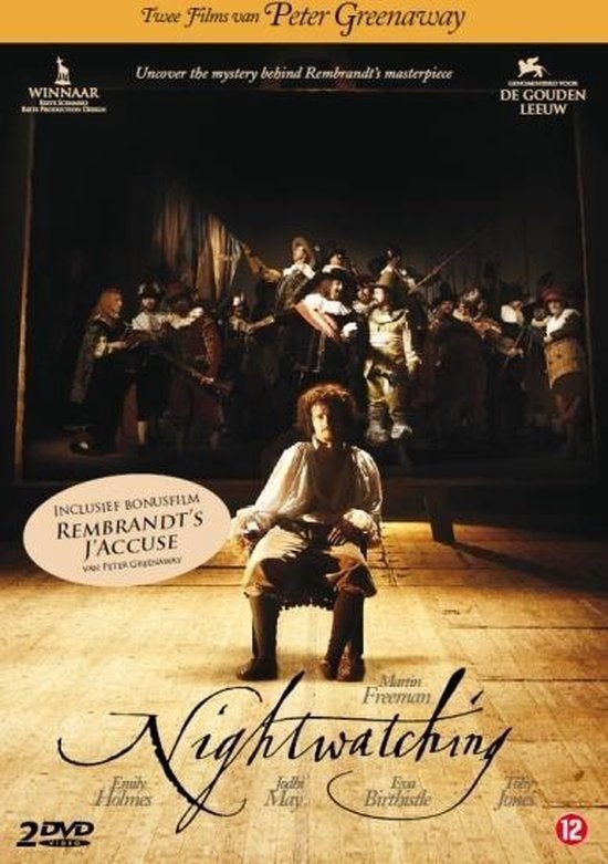 Nightwatching - 2 films van Peter Greenaway - Rembrandt, Vanaf 12 jaar, Verzenden, Zo goed als nieuw, Drama