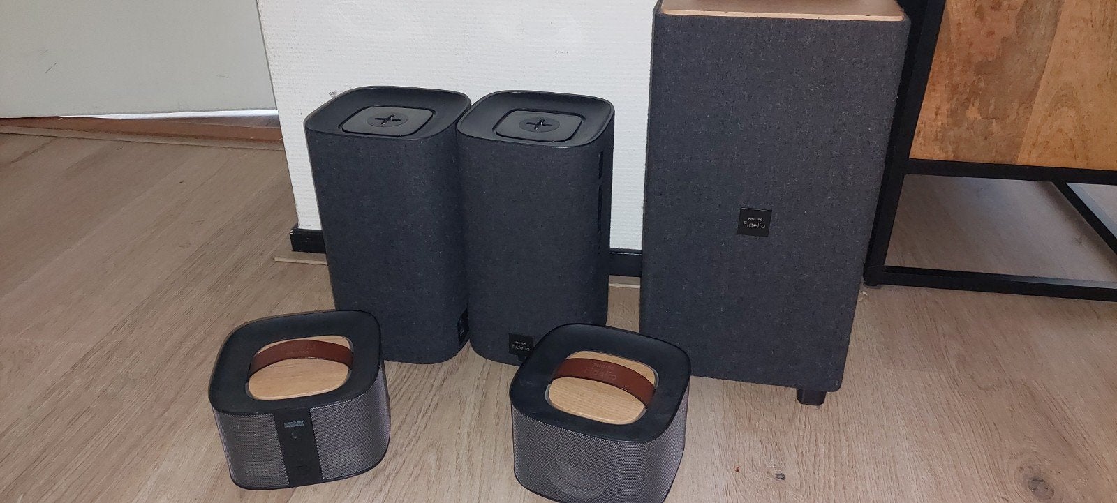 Philips Fidelio 5.1 surround set, Ophalen, Minder dan 60 watt, Philips