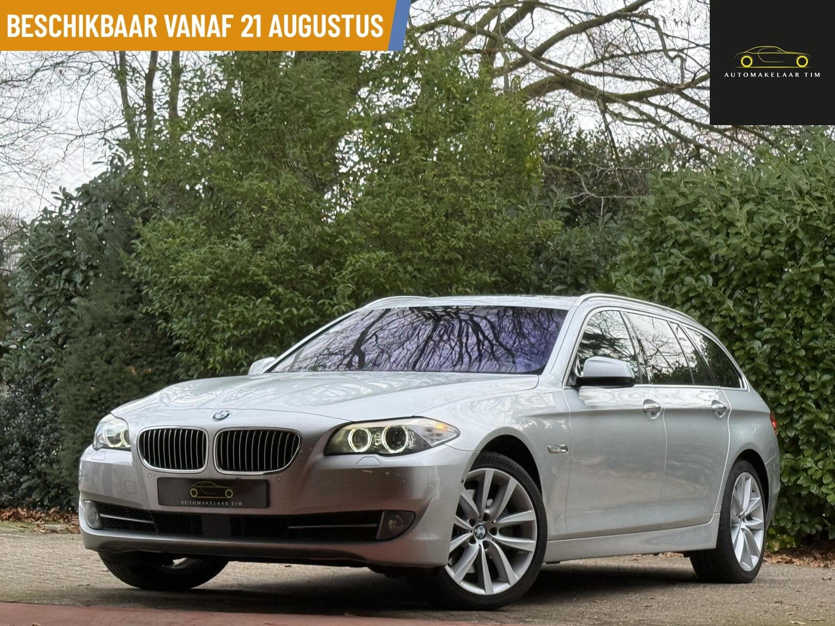 BMW 5-serie 535i High Executive, Auto's, Achterwielaandrijving, Gebruikt, Zwart, 1675 kg