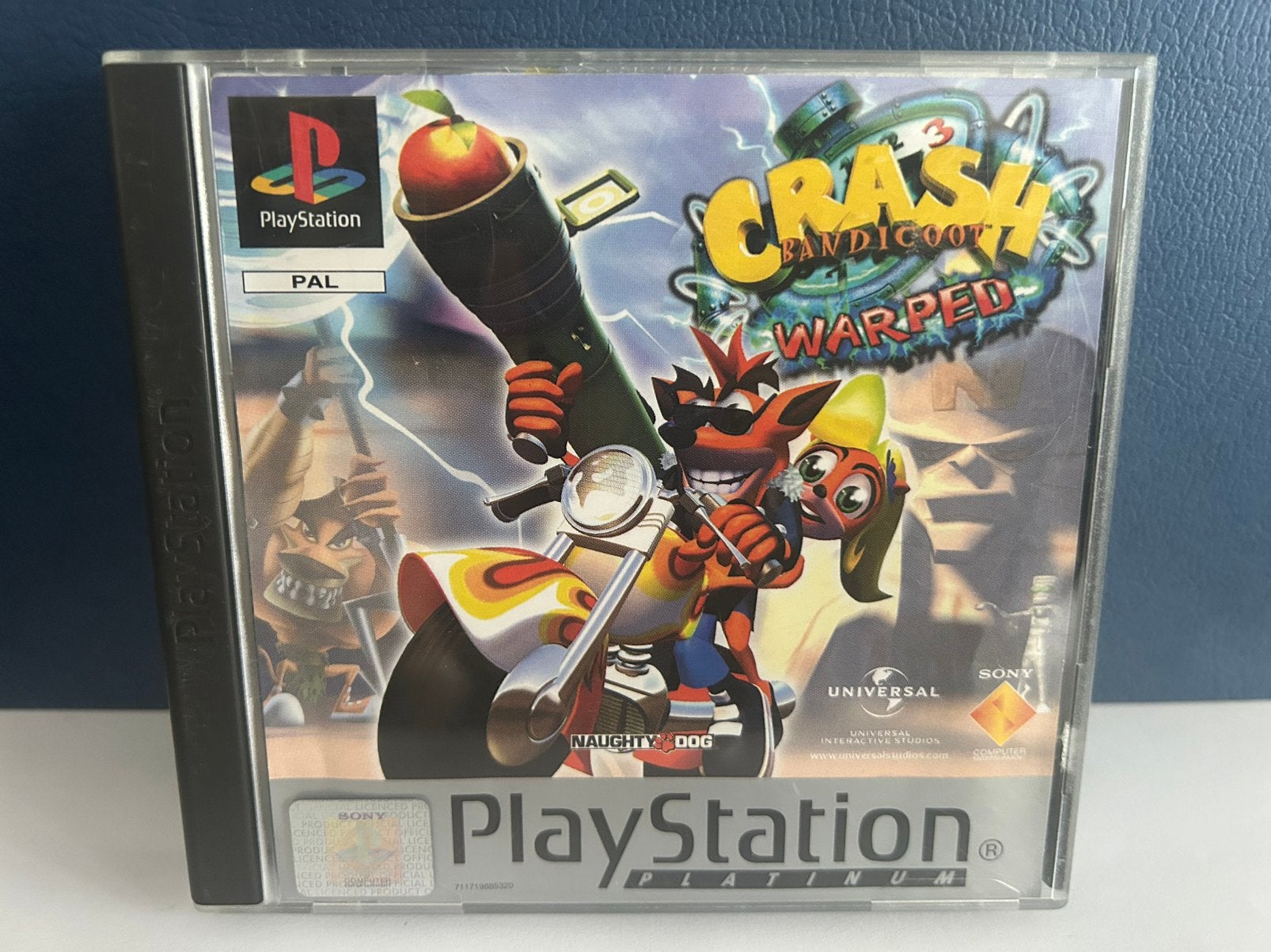 Crash Bandicoot 3 Warped Platinum / Playstation 1 / PS1 ps1, Spelcomputers en Games, Avontuur en Actie, 1 speler, Ophalen of Verzenden
