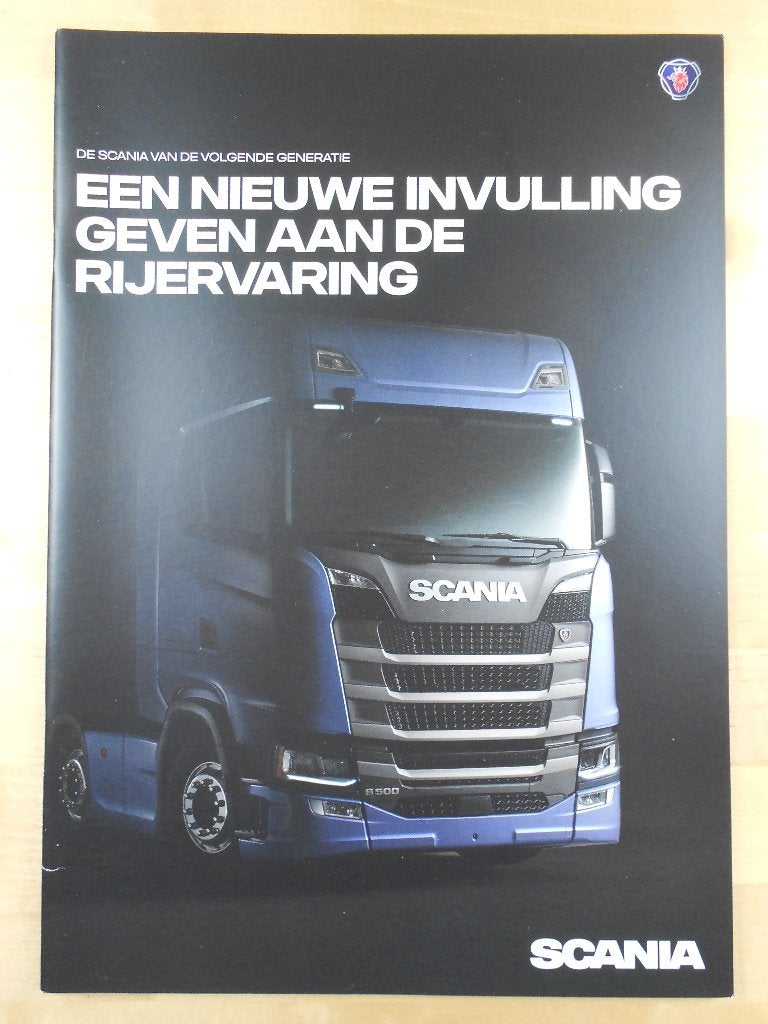 Scania New Generation Brochure 2016 S730 R500 S500, Ophalen of Verzenden, Zo goed als nieuw, Overige merken, Scania