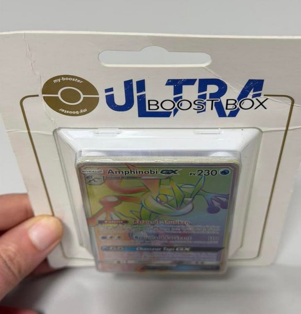 Pokémon Ultra Booster box Amphinobi GX Rainbow 133/131 Nieuw, Ophalen of Verzenden, Nieuw, Boosterbox, Foil