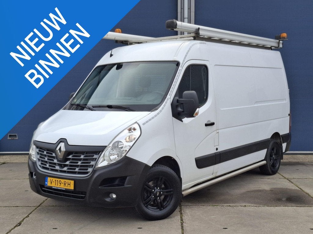 Renault Master T35 2.3 dCi L2H2 AIRCO / CRUISE CONTROLE / IM, Auto's, Stof, Gebruikt, Euro 6, 4 cilinders