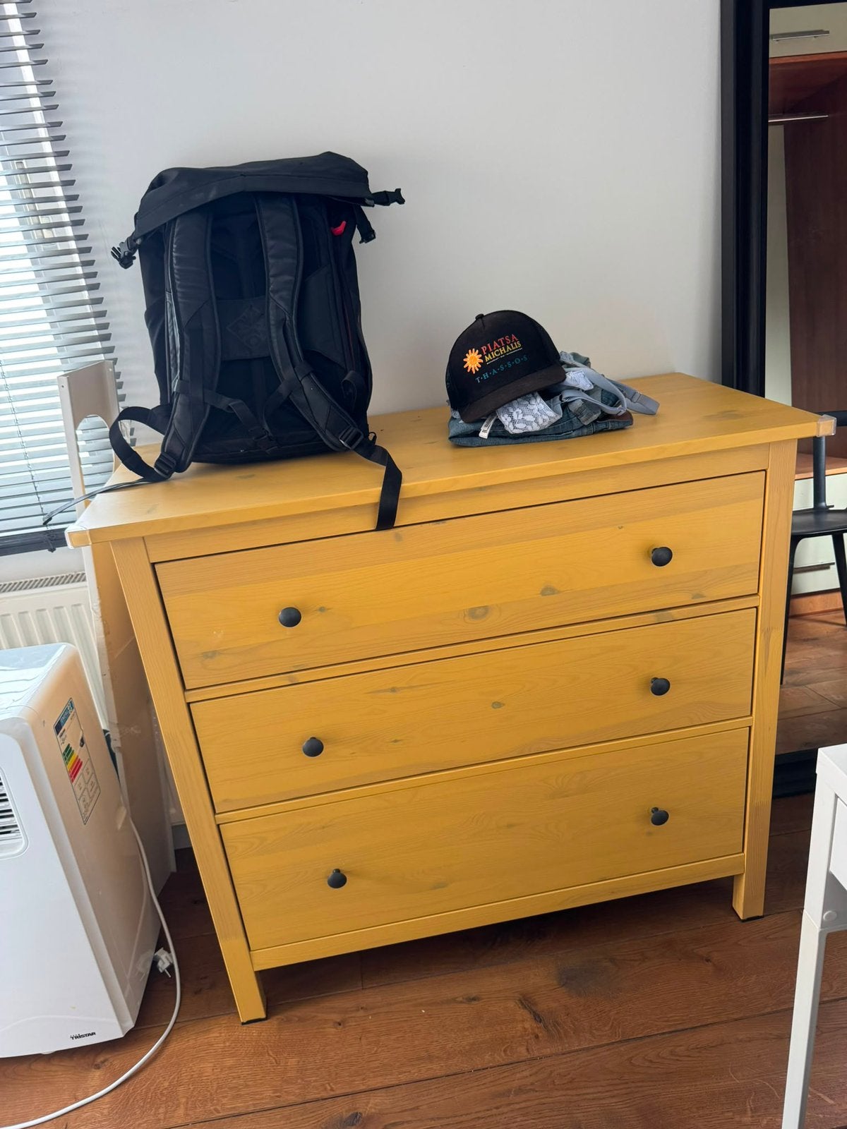 IKEA Eiken-kleur Ladekast (HEMNES), Huis en Inrichting, Kasten | Ladekasten, Ophalen, Gebruikt, 100 tot 150 cm, 3 of 4 laden
