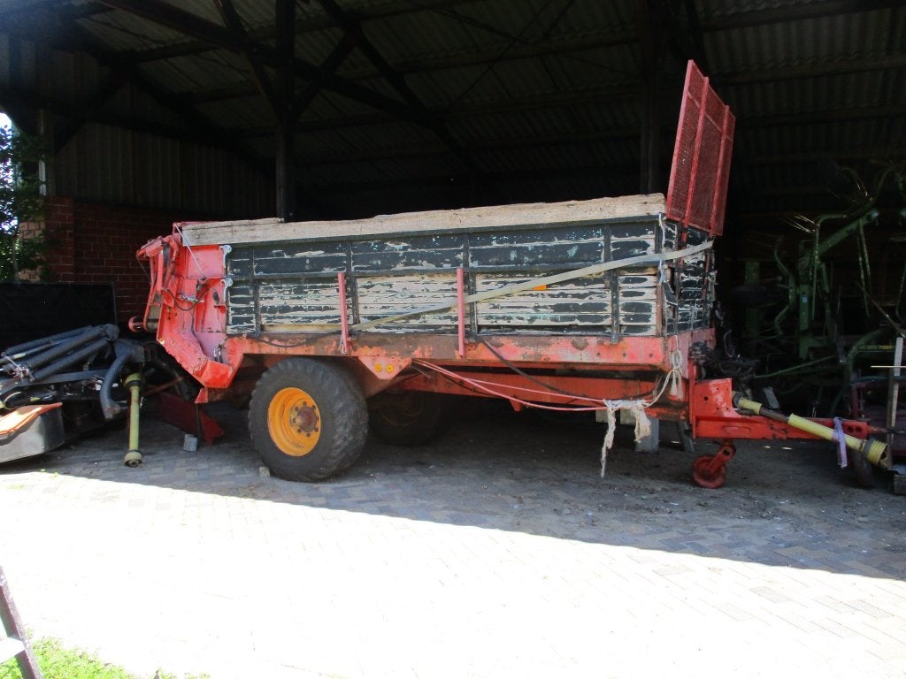 Kemper meststrooier mestverspreider platte wagen, Zakelijke goederen, Ophalen, Akkerbouw, Gewasbescherming en Bemesting