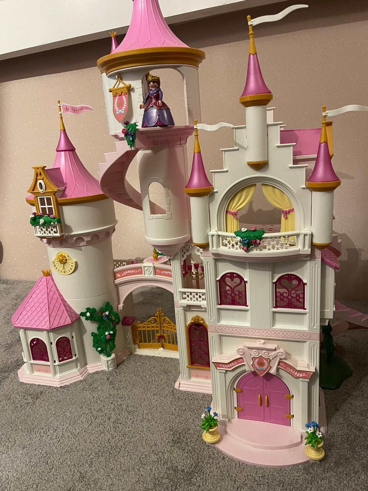Playmobil Prinsessen Kasteel Groot - 70447, Ophalen of Verzenden, Zo goed als nieuw, Complete set