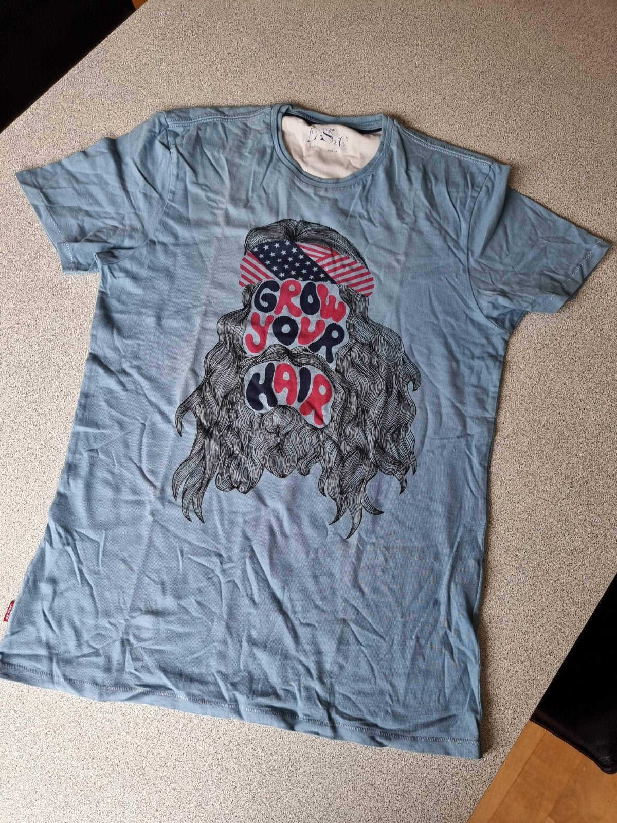 Levi's - ongedragen shirt * Grow Your Hair - 2005 - maat M, Levi's, Nieuw, Ophalen of Verzenden, Maat 48/50 (M)