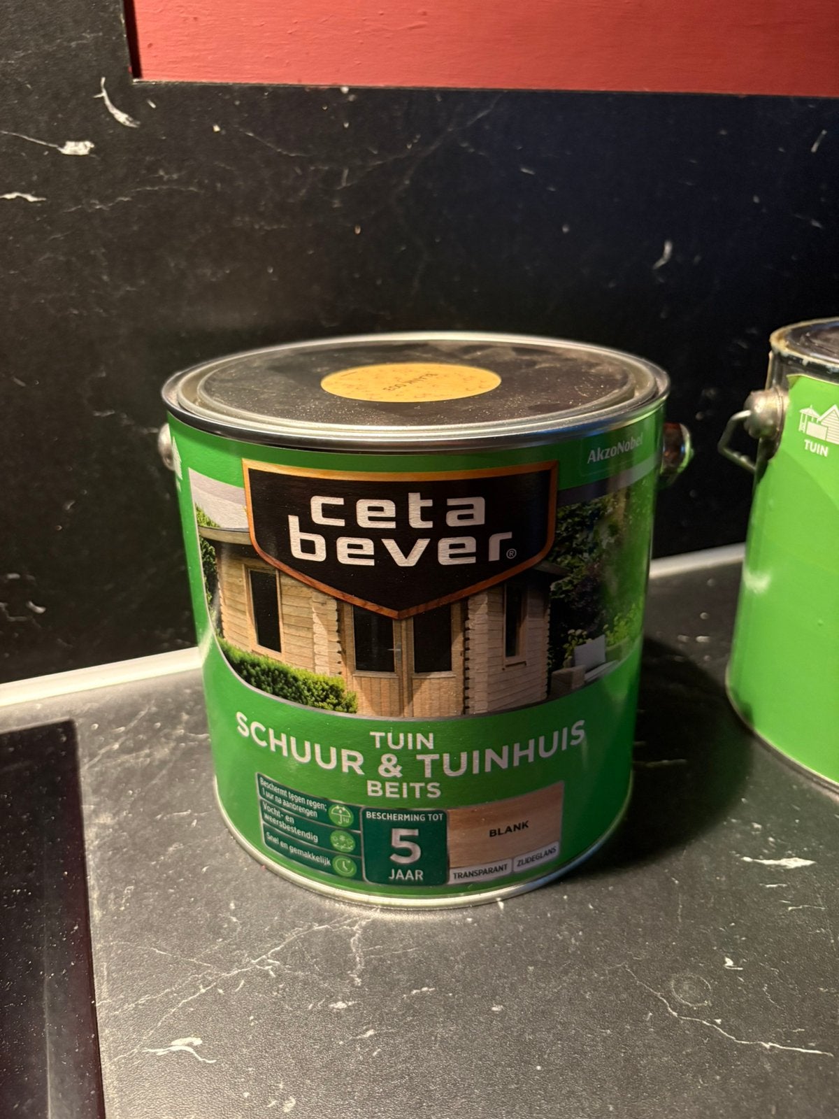 Ceta bever tuin schutting&tuinhuis beits blank 2,5 l, Doe-het-zelf en Verbouw, Verf, Beits en Lak, Ophalen, Overige kleuren, Nieuw