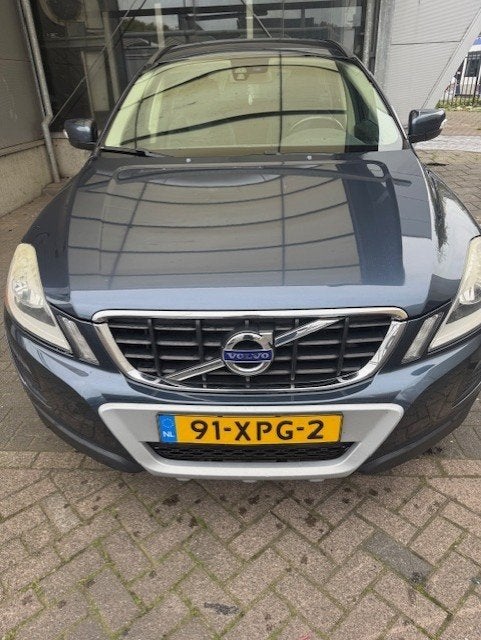 Volvo XC60 2.0 D3 2012 Blauw, Auto's, Voorwielaandrijving, Stof, Zwart, 1984 cc