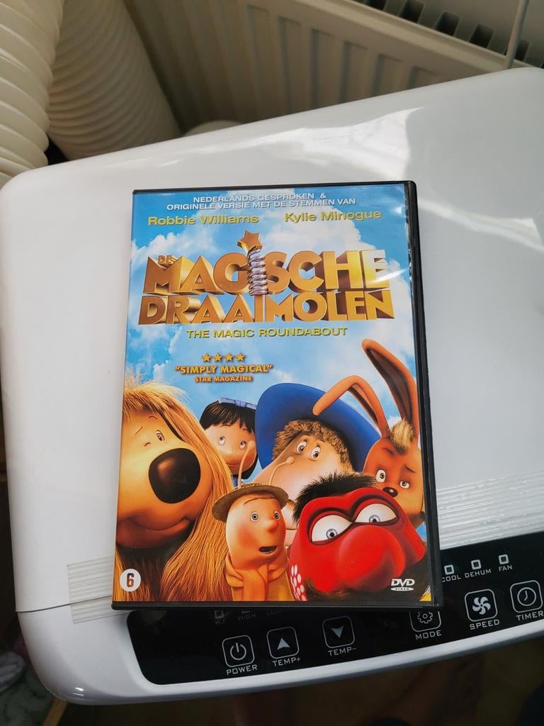 Dvd de magische draaimolen, Cd's en Dvd's, Alle leeftijden, Ophalen of Verzenden, Zo goed als nieuw