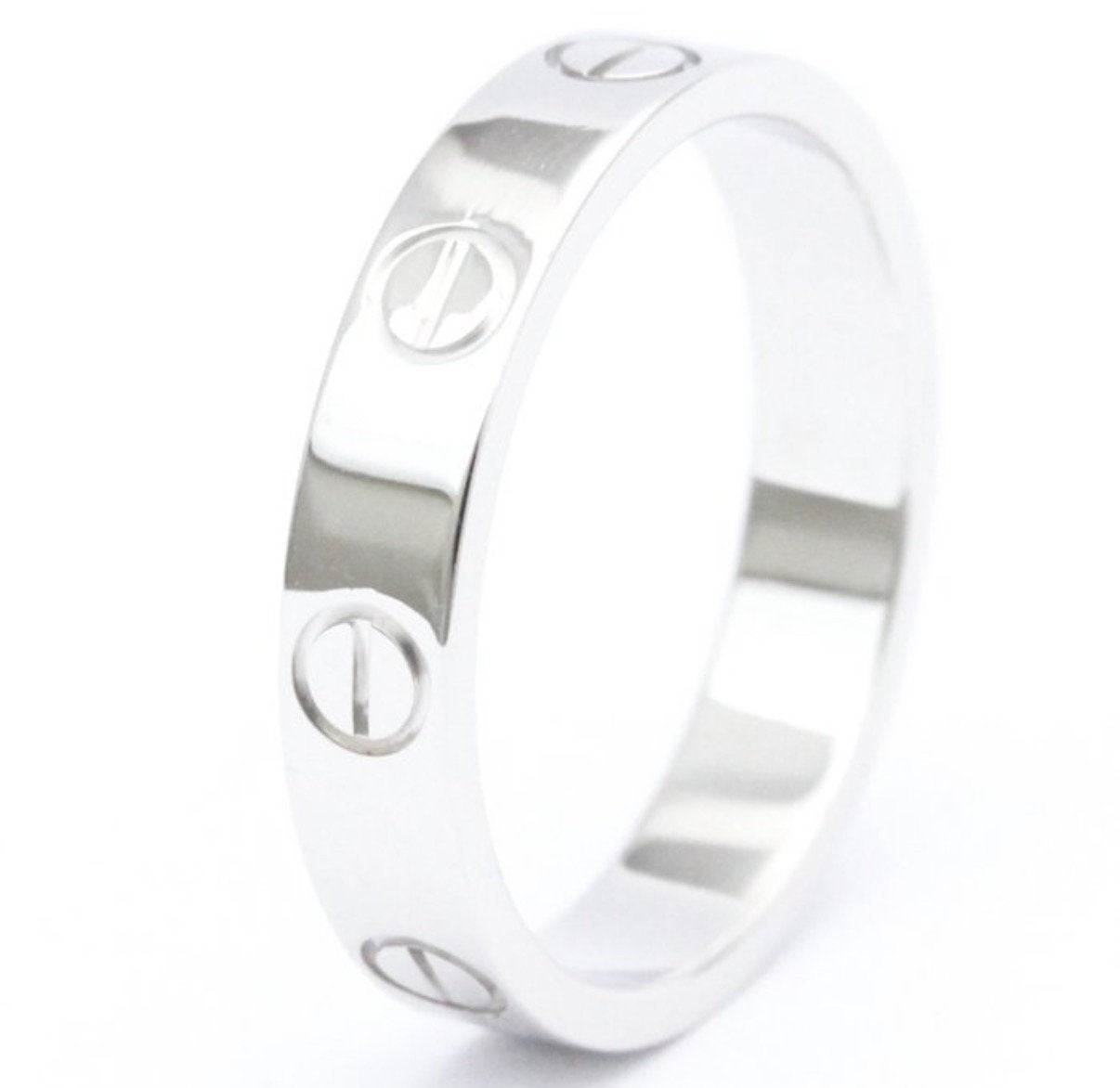 Cartier Love Ring – 18 karaat witgoud – maat 51, Verzenden, Zo goed als nieuw, Dame of Heer, Goud