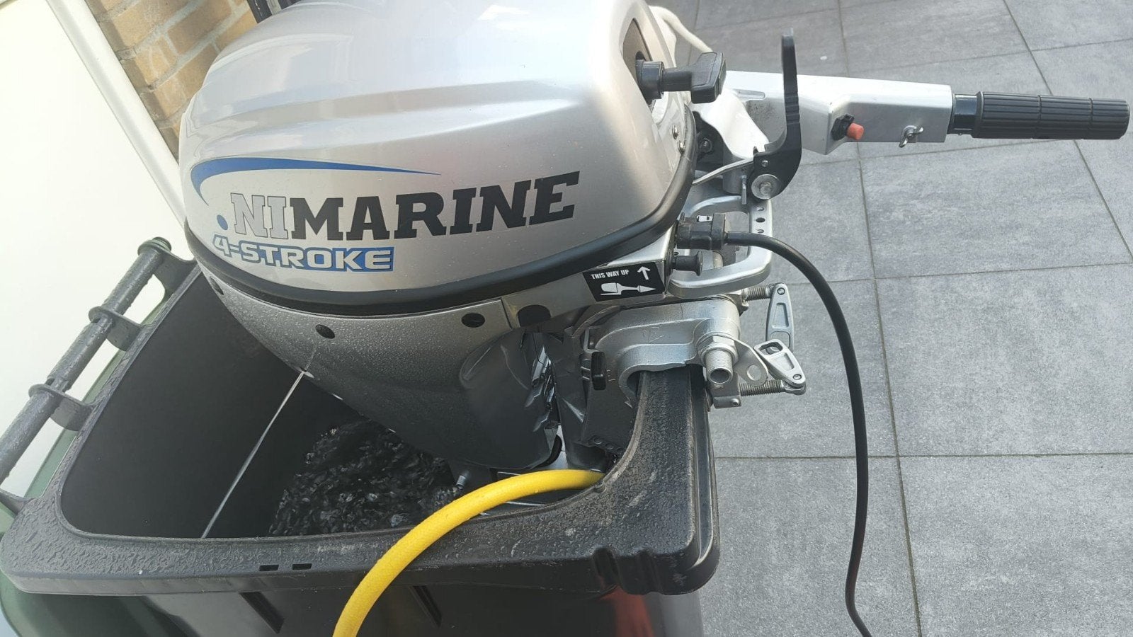 Nimarine  8pk 4-takt buitenboordmotor (langstaart), Watersport en Boten, Gebruikt, 5 tot 10 pk, Viertaktmotor, Ophalen of Verzenden