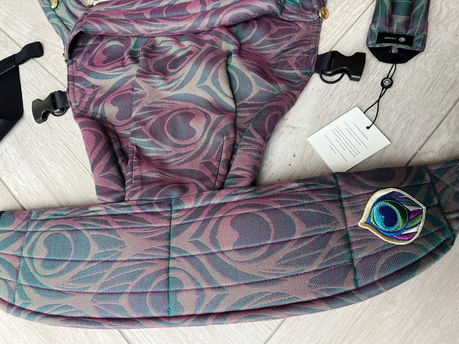 Artipoppe Zeitgeist Argus Azure, Buik of Rug, Zo goed als nieuw, Draagzak, Ophalen