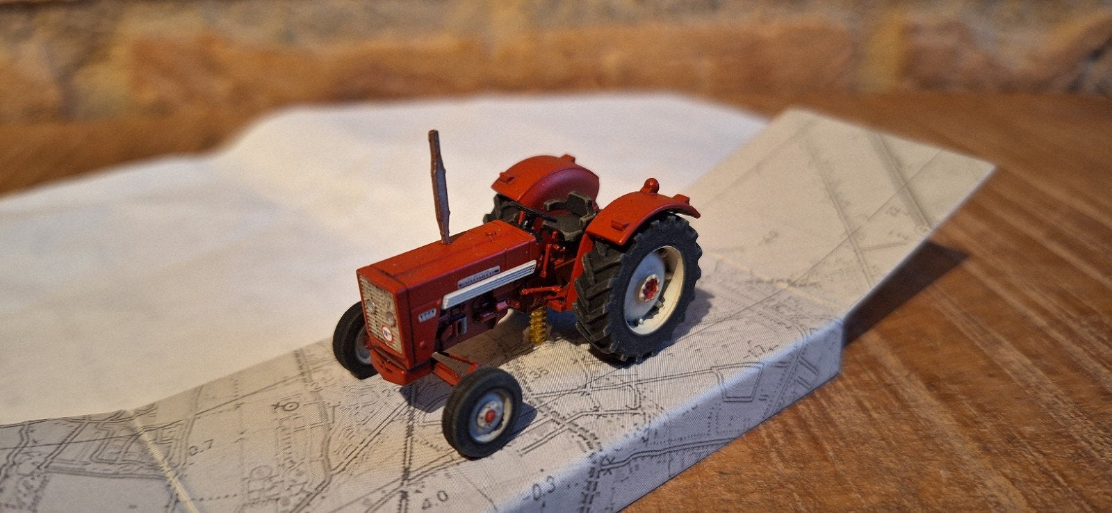 CORMICK 624 SCHAALMODEL MINIATUUR TRACTOR LANDBOUW, Ophalen, Nieuw, Overige typen, Overige merken