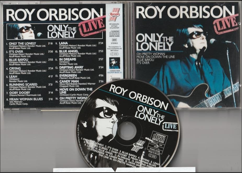 Roy Orbison - Only The Lonely, Ophalen of Verzenden, Zo goed als nieuw, Verzamelalbum