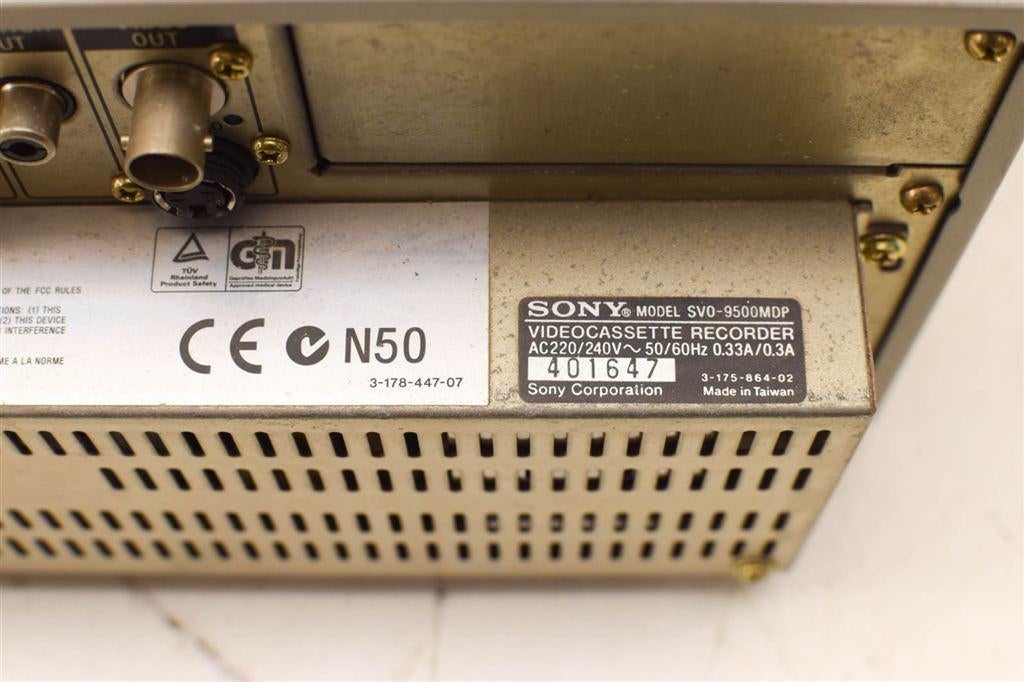 Sony Videocassette Recorder 50562, Ophalen of Verzenden, Gebruikt