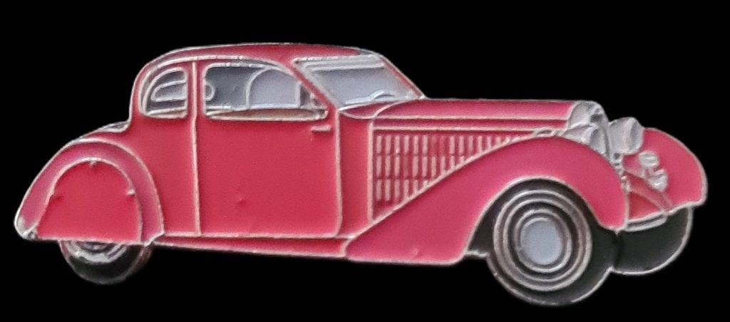 Bugatti 57 Coach pin, Verzenden, Nieuw, Transport, Speldje of Pin