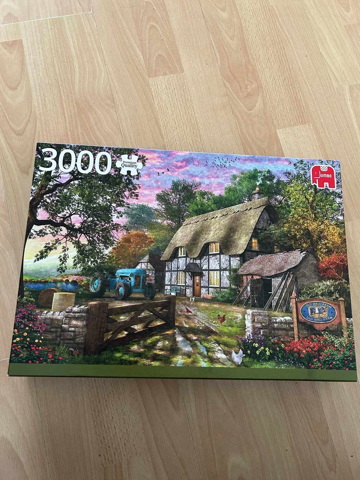 Jumbo Legpuzzel 3000 stukjes - Boerderijtafereel, Ophalen of Verzenden, Meer dan 1500 stukjes, Zo goed als nieuw, Legpuzzel