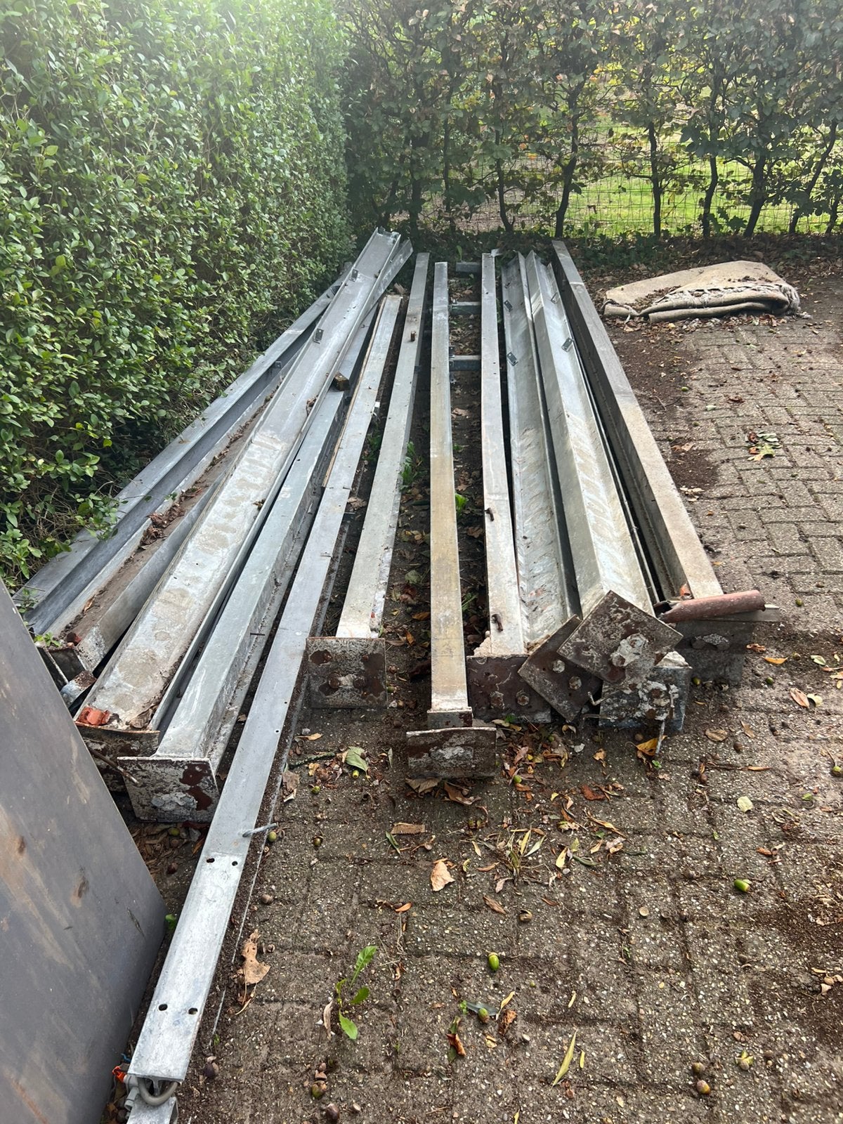 IPE 160, gegalvaniseerd staal, 4,5m 13 stuks, Ophalen, Gebruikt