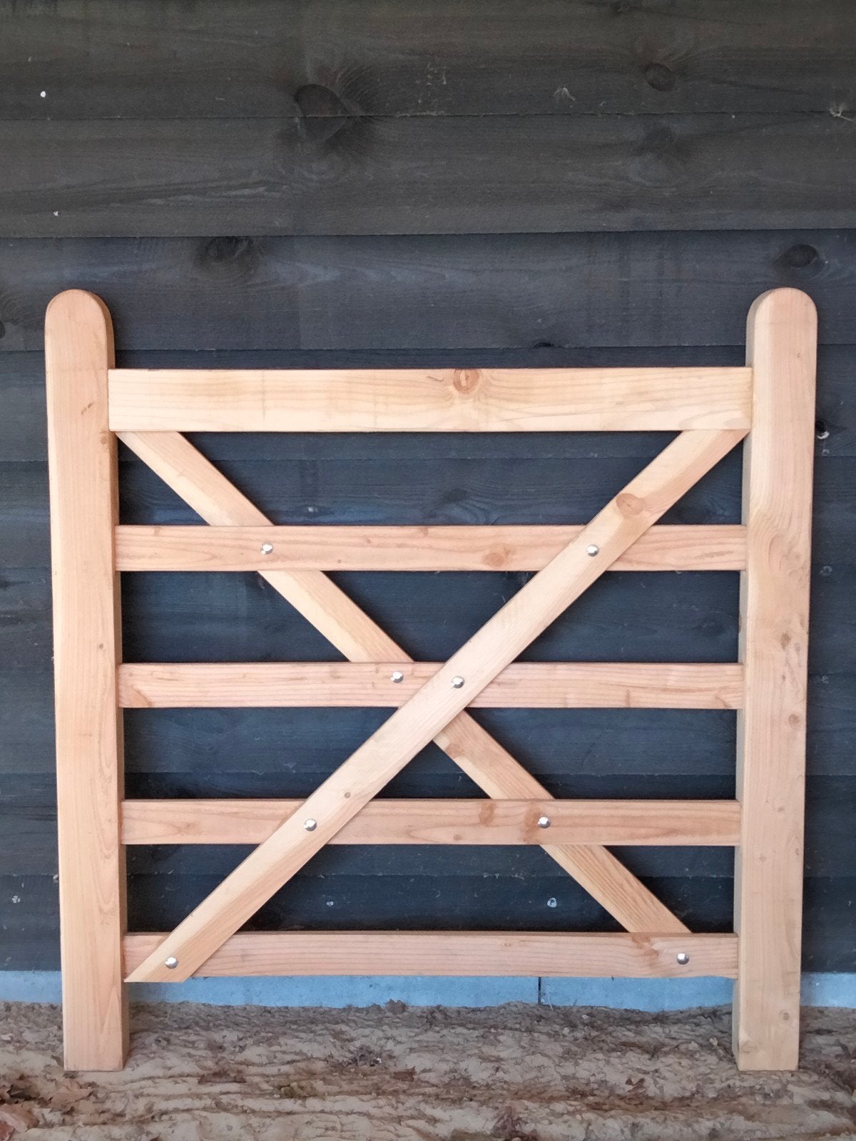 Tuinhek / Engelse poort, Ophalen, Nieuw, Hout, Tuinhek