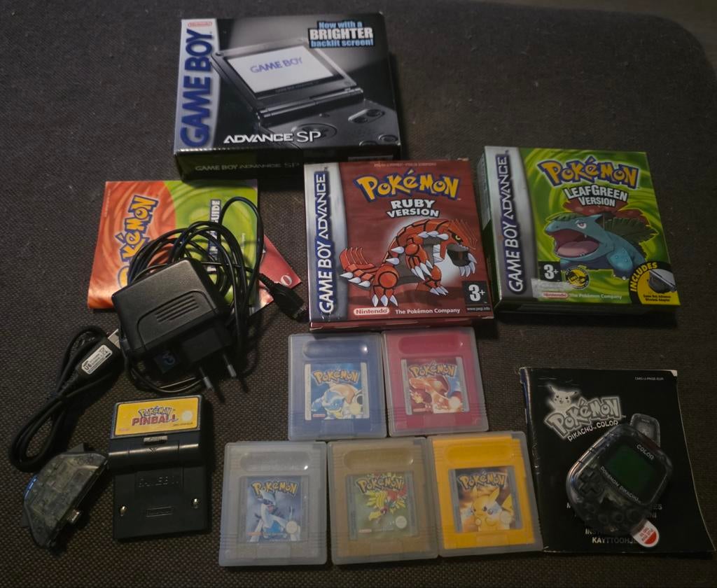 Pokémon Nintendo, Game Boy, Collectie Jaren '90 - Compleet!, 1 speler, Ophalen of Verzenden, Zo goed als nieuw, Role Playing Game (Rpg)