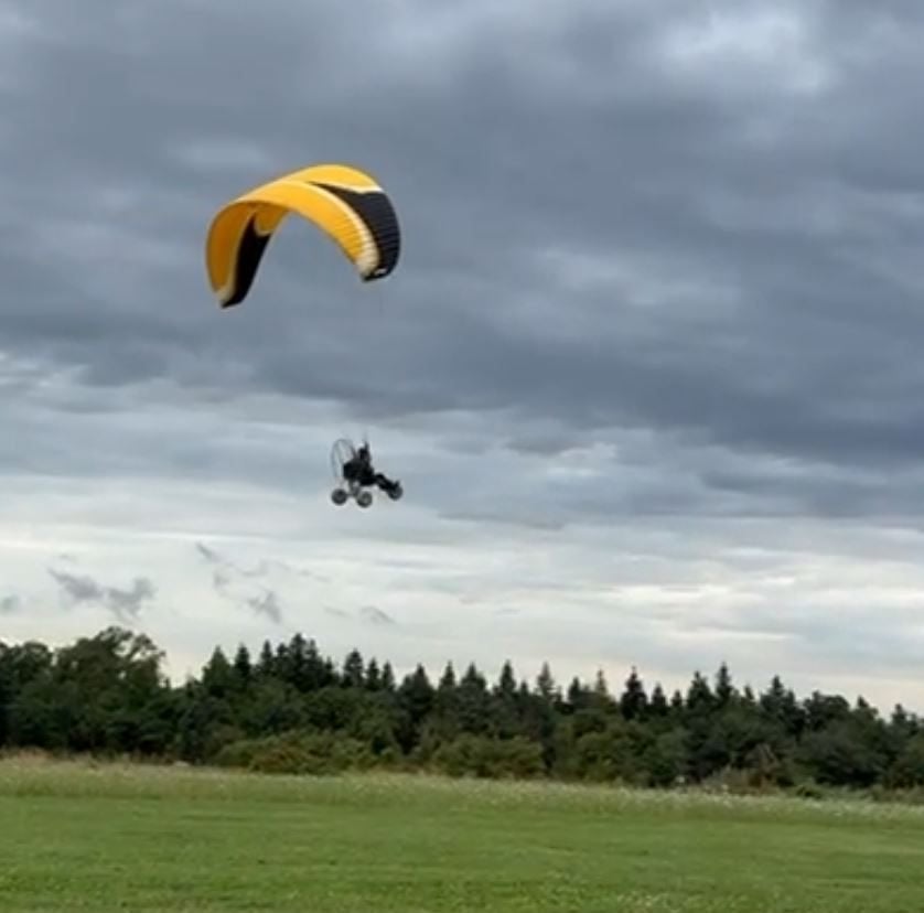 paramotor scherm Niviuk Qubic 25, Ophalen of Verzenden, Gebruikt, Scherm