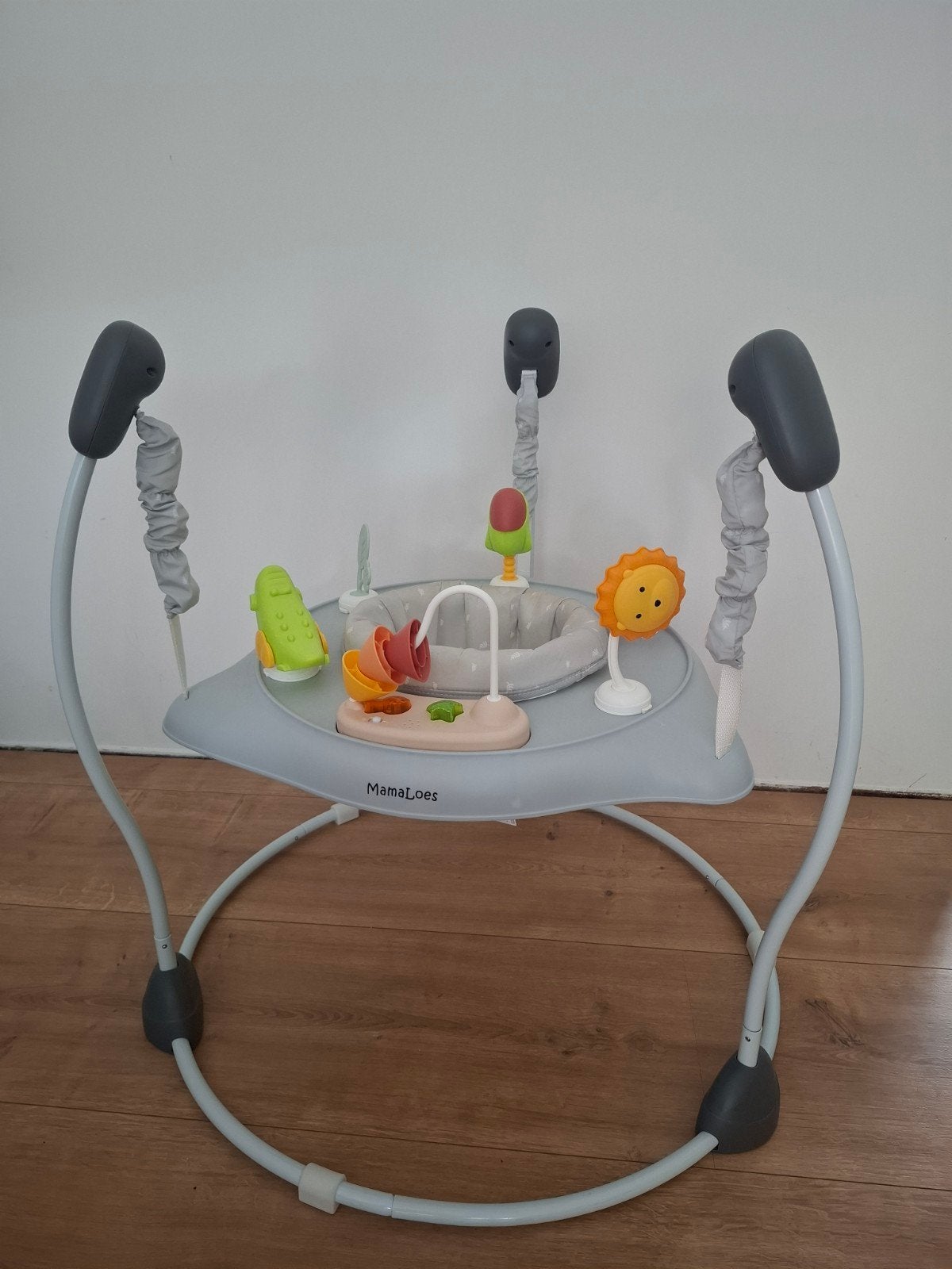 MamaLoes Baby Jumper met Speelgoed en Geluid, Ophalen, Zo goed als nieuw, Overige typen, Met geluid