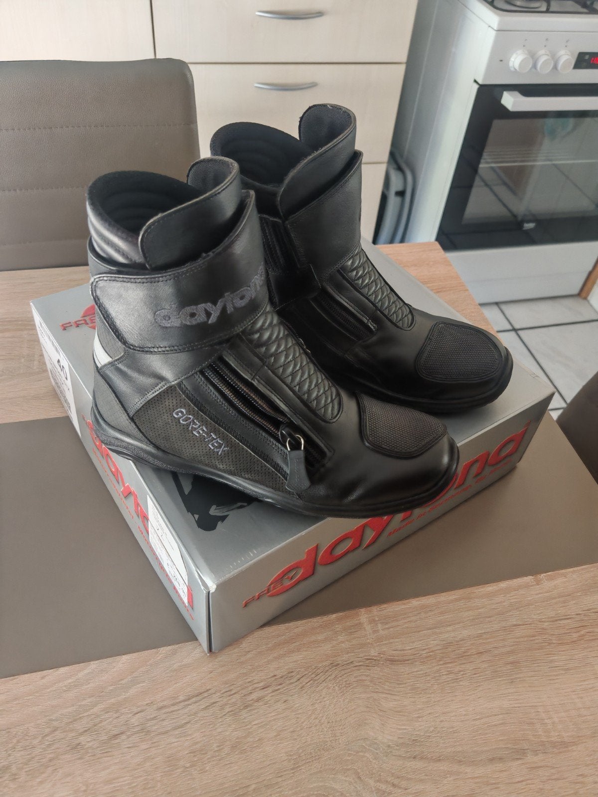 DAYTONA, ARROW SPORT GTX  DAMES MOTOR BOOTS  BIJNA NIEUW!!, Motoren, Ophalen of Verzenden, Tweedehands, Dames, Laarzen
