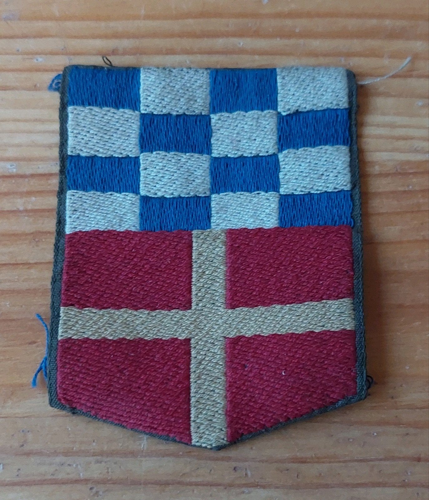 Mouwembleem Natres, Ophalen of Verzenden, Landmacht, Nederland, Embleem of Badge
