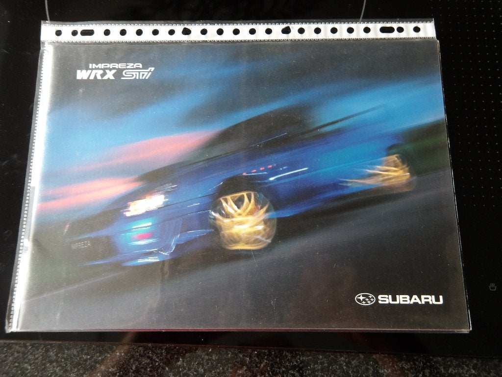 Subaru Impreza WRX STI Brochure, Ophalen of Verzenden, Zo goed als nieuw, Algemeen