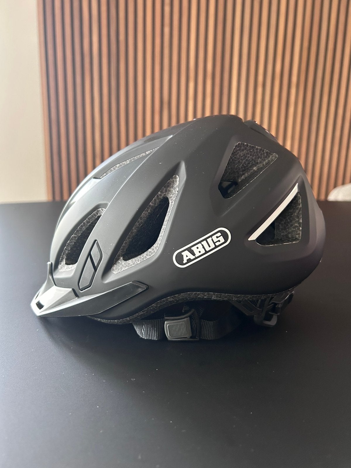 Abus Urban-I 3.0 fietshelm zwart maat M nieuw!, Ophalen of Verzenden, Nieuw, M, Heer of Dame