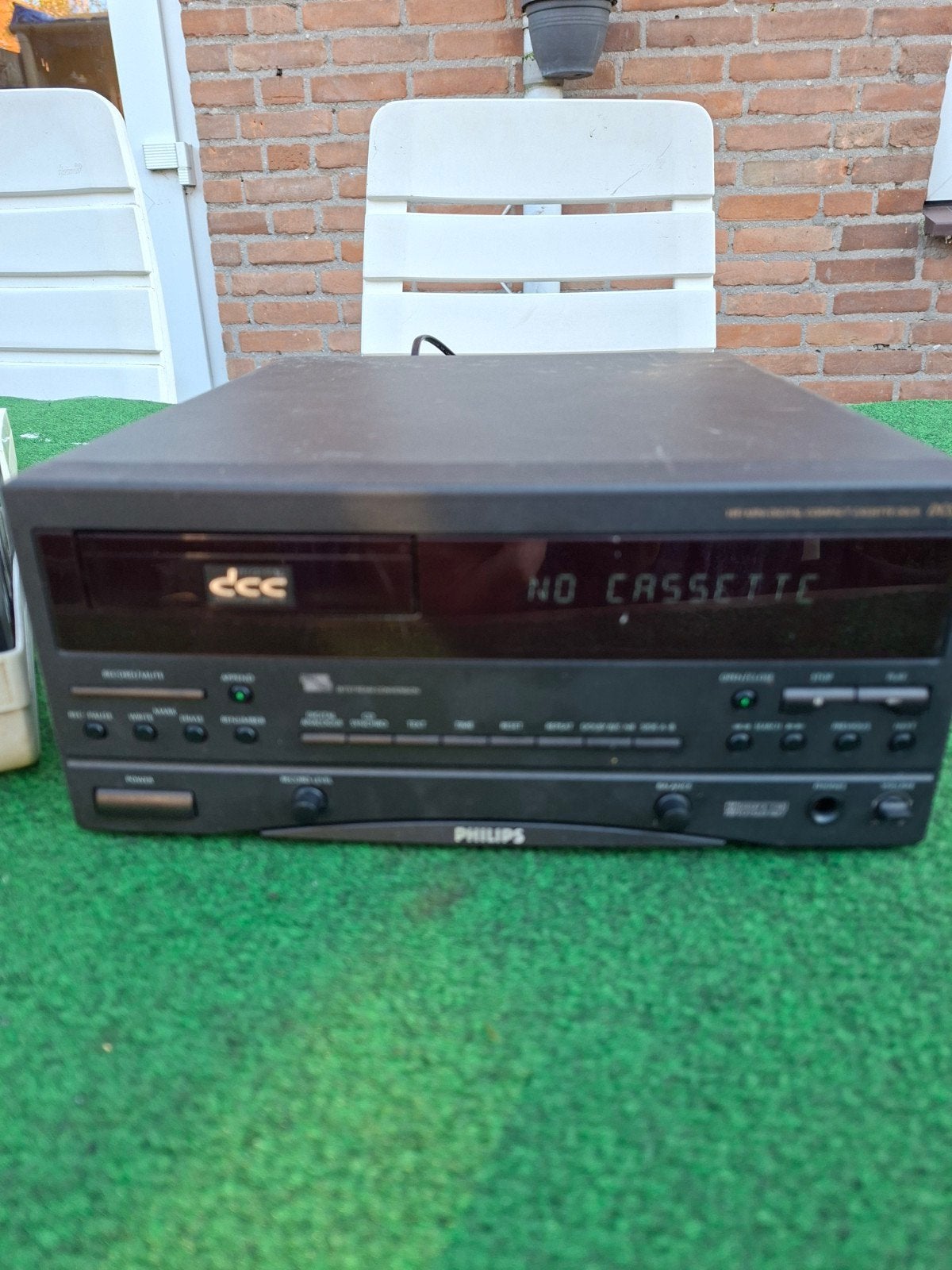 Philips DCC-91 Digital Compact Cassette Deck, Audio, Tv en Foto, Ophalen of Verzenden, Enkel, Philips, Tiptoetsen