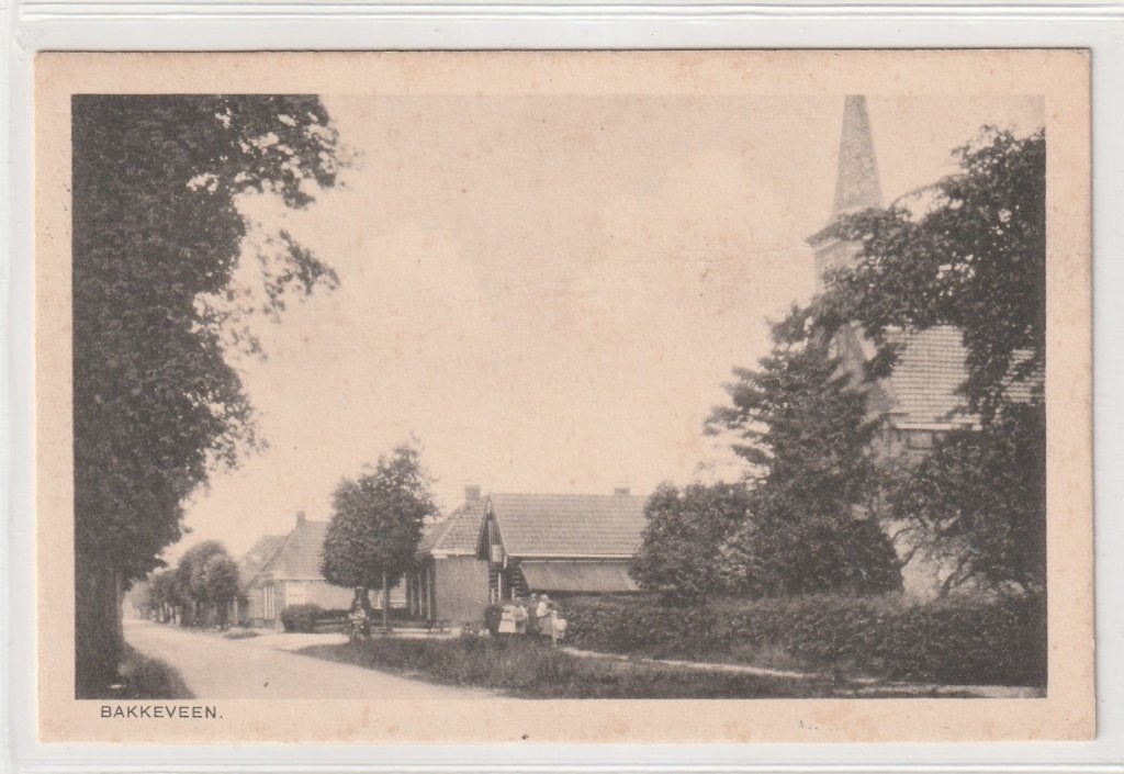 Bakkeveen  3, Ophalen of Verzenden, 1920 tot 1940, Gelopen, Friesland