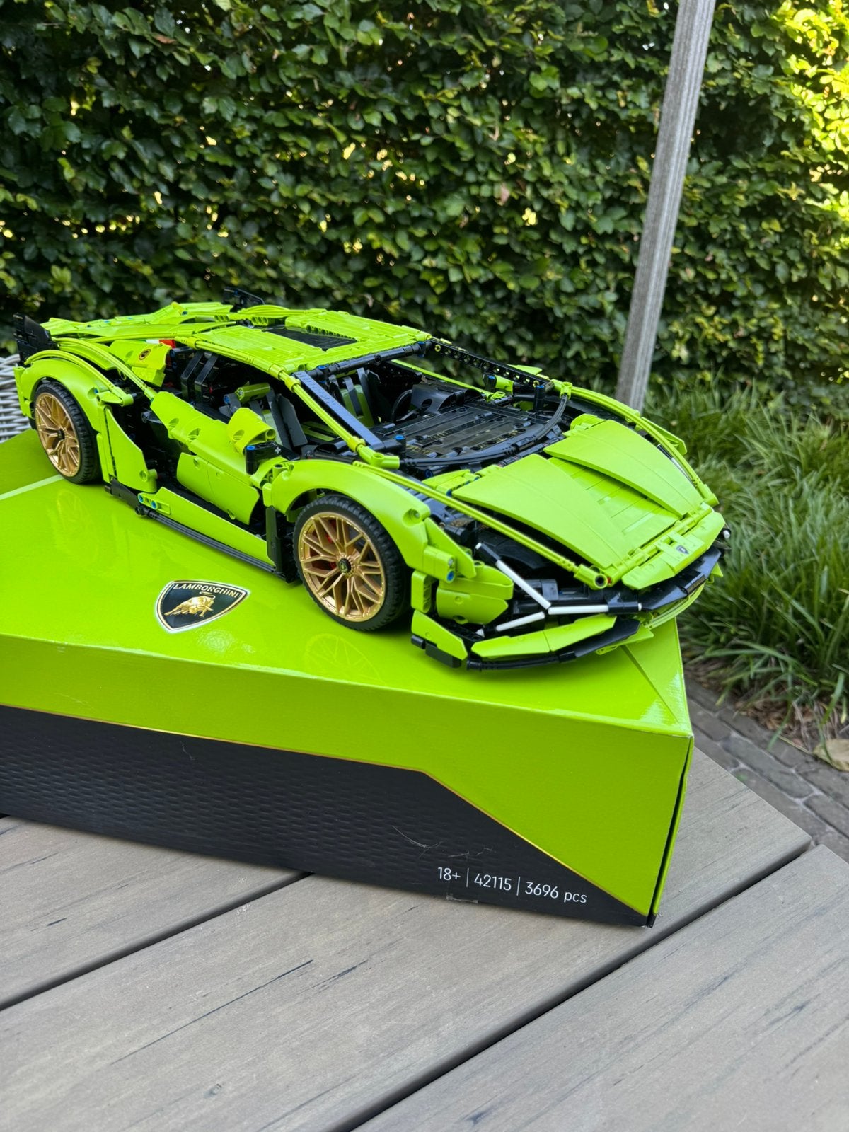 LEGO Technic Lamborghini Sián FKP 37, Ophalen, Zo goed als nieuw