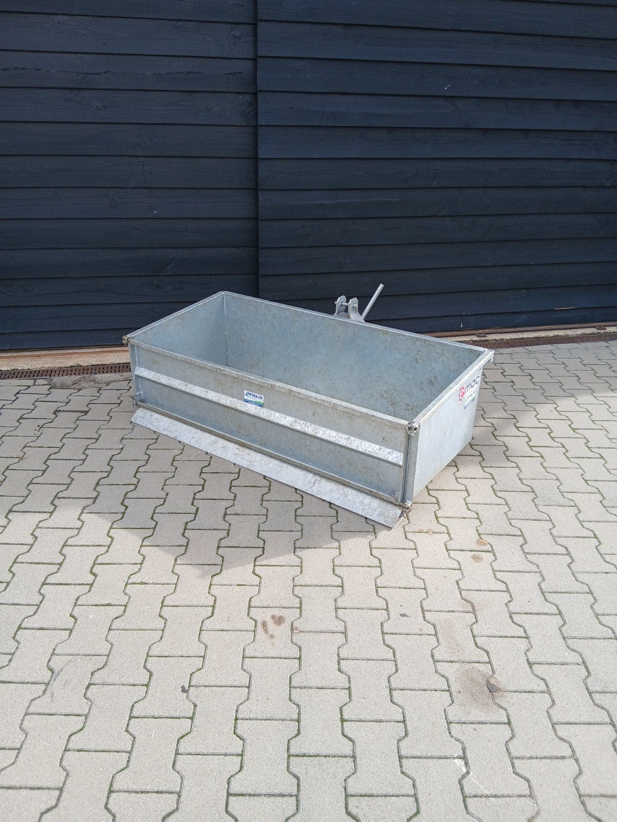 Grondbak voor minitrekker - Ideaal voor grond en mest, Tuin en Terras, Ophalen, Zo goed als nieuw