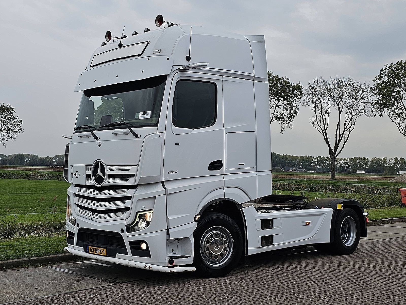 MERCEDES-BENZ ACTROS 1851 LS gigaspace 2x tank, Automaat, Xenon verlichting, Euro 6, 510 pk