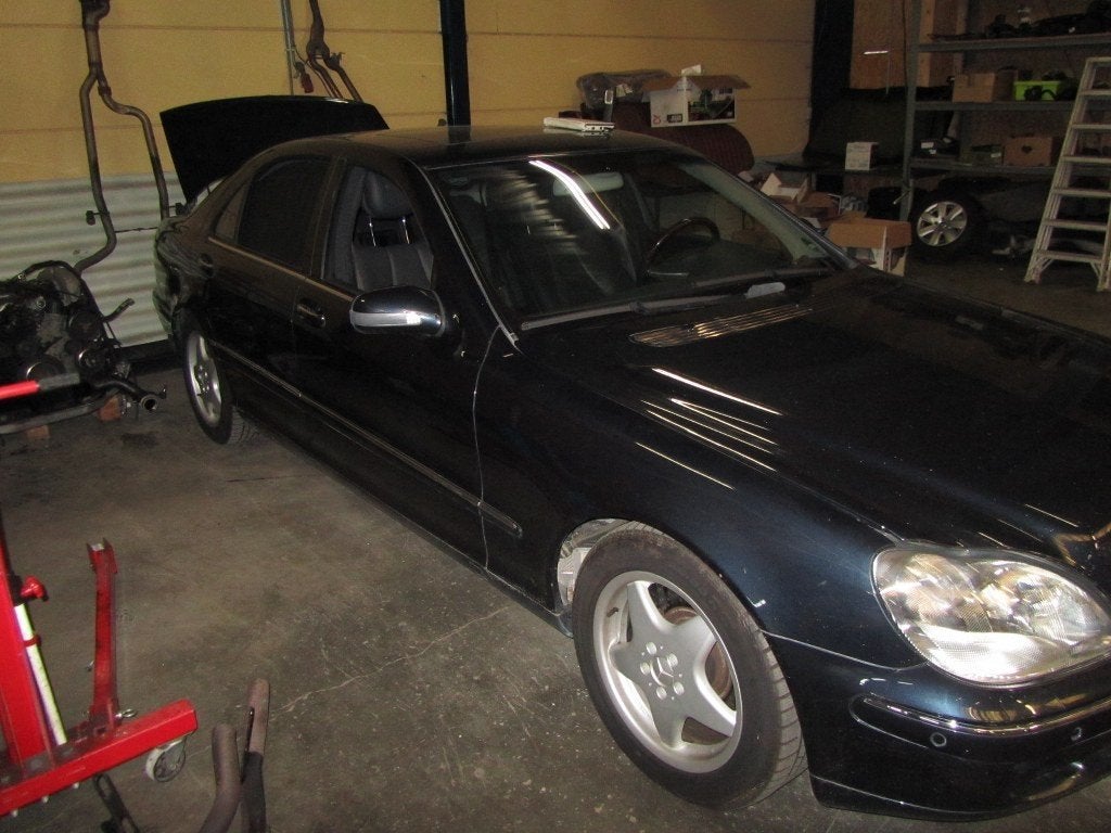 Zijraam Mercedes S-klasse W220 W215 S320 S400 S500 S600, Ophalen of Verzenden, Gebruikt, Mercedes-Benz