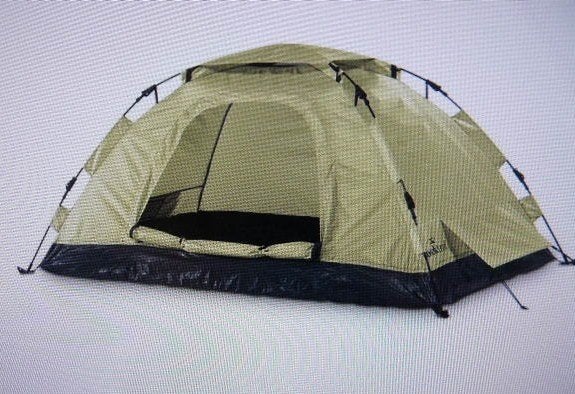 2-persoons groene tent Easy Set-Up Nieuw, Ophalen of Verzenden, Nieuw, Tot en met 2