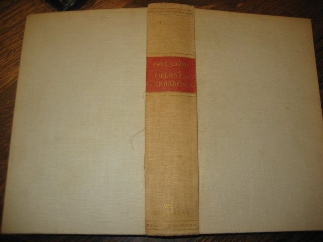 PAUL CARELL / OPERATIE BARBAROSSA, Boeken, Ophalen of Verzenden, Algemeen, Tweede Wereldoorlog, Gelezen